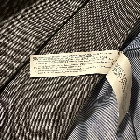 NWOT Zara Mens Grey Suit Set